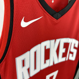 22/23 ROCKETS DUR ANT #7 Red Top Quality Hot Pressing NBA Jersey