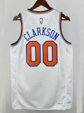 22/23 KNICKS CL ARK SON #00 White Top Quality Hot Pressing NBA Jersey