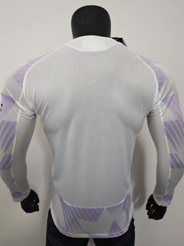 25/26 Man Utd Away Player Version  Long Soccer Jersey