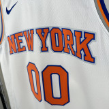 22/23 KNICKS CL ARK SON #00 White Top Quality Hot Pressing NBA Jersey