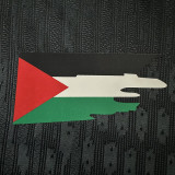 25/26 Palestine Boxing 47 Red Black Player Version Soccer Jersey（47号）