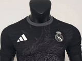 25/26 RMA  Dragon Special Edition Black  Fans Soccer Jersey