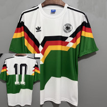 1990 Germany Away Retro (Number 10)Soccer Jersey(背后10号) 1990 Germany Away Retro (Number 10)Soccer Jersey(背后10号)