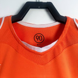 2004 Netherlands Home Retro Soccer Jersey