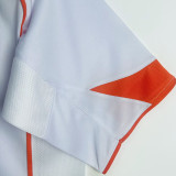 2004 Netherlands Away White Retro Soccer Jersey