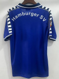 2000 Hamburger SV Away Blue Retro Soccer Jersey