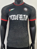25/26 Palestine Boxing 47 Red Black Player Version Soccer Jersey（47号）