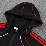 25/26 LIV Black Hooded Jacket Tracksuit