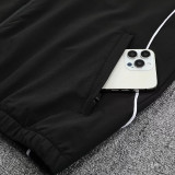 25/26 LIV Black Hooded Jacket Tracksuit