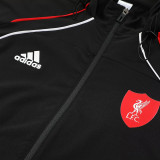 25/26 LIV Black Hooded Jacket Tracksuit