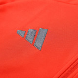 25/26 Bayern Orange Jacket Tracksuit