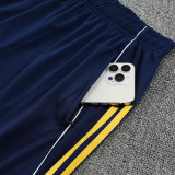 25/26  Boca Juniors Royal Blue Training Shorts Suit#胸前广告