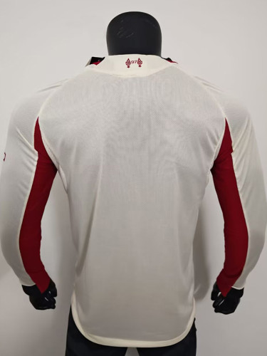25/26 LIV Away Player Version  Long Soccer Jersey