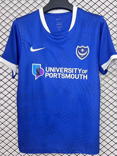 25/26 Portsmouth Home Fans Soccer Jersey