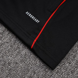 25/26 Ajax Black Kids Jacket Tracksuit#E25127