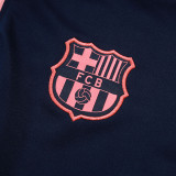 2526  BAR Dark Blue(Pink sleeves) Jacket Tracksuit #A2567