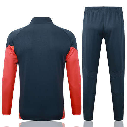 25/26 Bayern Dark Grey  Kids Jacket Tracksuit# E25107