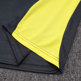 25/26  RMA Grey &Yellow  Kids Half Pull Tracksuit #E25119(童装/半拉链)
