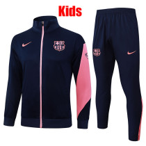2526 BAR Dark Blue Kids Jacket Tracksuit #E25113童装 2526 BAR Dark Blue Kids Jacket Tracksuit #E25113童装
