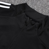 25/26 Ajax Black Kids Jacket Tracksuit#E25127
