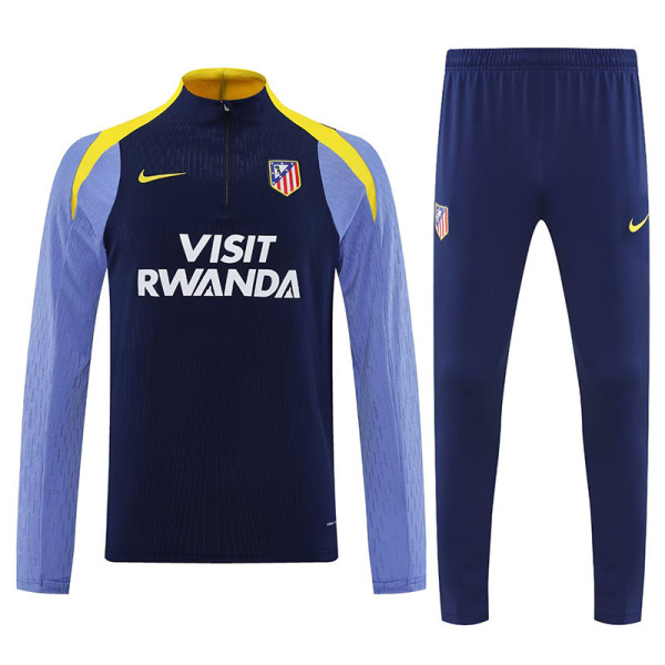 25/26 ATM Blue& Purple Half Pull Tracksuit  (半拉链)
