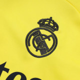 25/26 RMA Yellow Kids Half Pull Tracksuit #E25114(童装、半拉链)