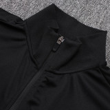 2526  BAR Black (Purple sleeves)Jacket Tracksuit #A2570