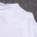 25/26 RMA White &Blue Kids Half Pull Tracksuit #E25124(童装\半拉链)