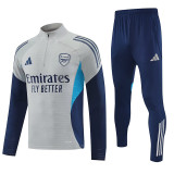 25/26 ARS Grey Half Pull Tracksuit (半拉链)