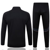 25/26 JUV Black Kids Jacket Tracksuit #E25116童装