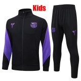 2526  BAR Black  Kids Jacket Tracksuit #E25122童装