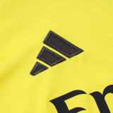 25/26 RMA Yellow Kids Half Pull Tracksuit #E25114(童装、半拉链)