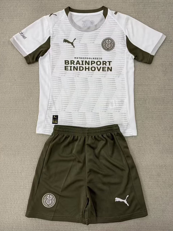25/26 PSV Fourth Kids  Soccer Jersey
