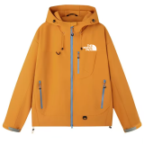25/26 New THE NORTH FACE Yellow Hooded Windbreaker