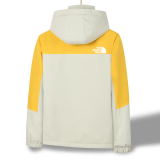 25/26 New THE NORTH FACE White Yellow Color Matching Hooded Assault Suit