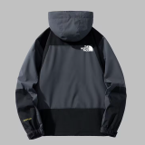 25/26 New THE NORTH FACE Grey Black Hooded Waterproof assault suit