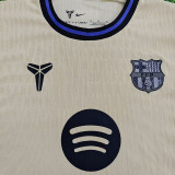 25/26 BAR Away Kids  Player Version Soccer Jersey球员