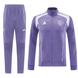 25/26 Man Utd Purple Jacket Tracksuit#07