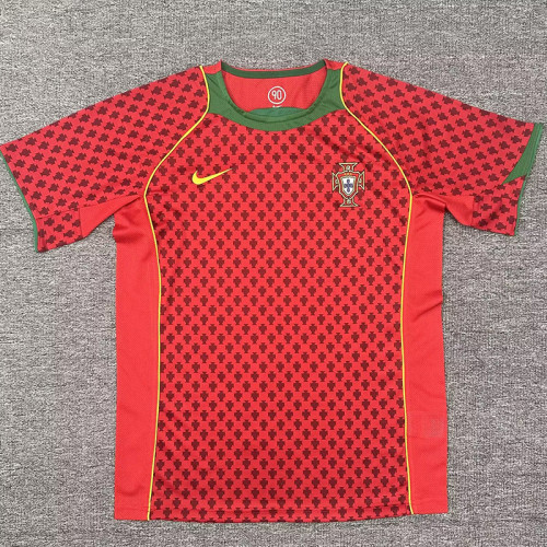 2004/2005 Portugal Home Retro Soccer Jersey