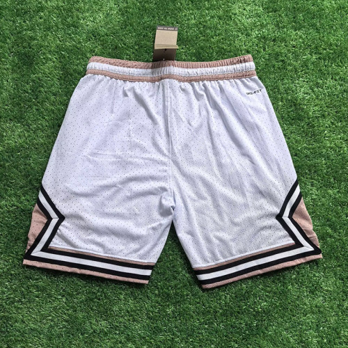 25/26 Flying Man Casual NBA Edition Whit & Pink shorts#J2431