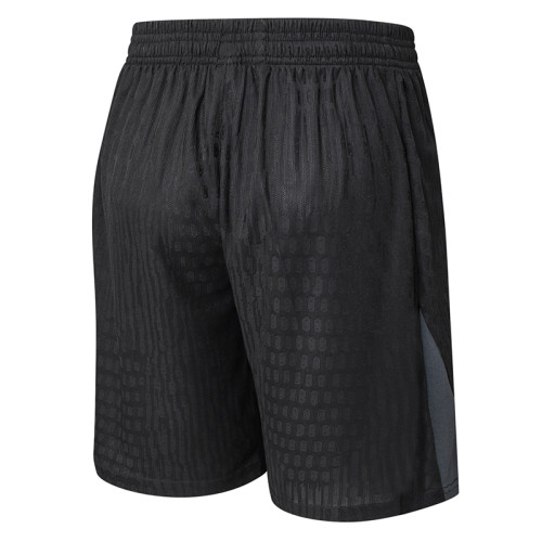 25/26 NK Black With Gray Player Version shorts#D2504(黑配灰边）