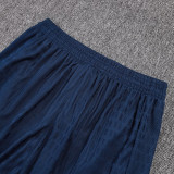 25/26 NK Blue with Orange Player Version shorts#D2504(蓝配橙边）