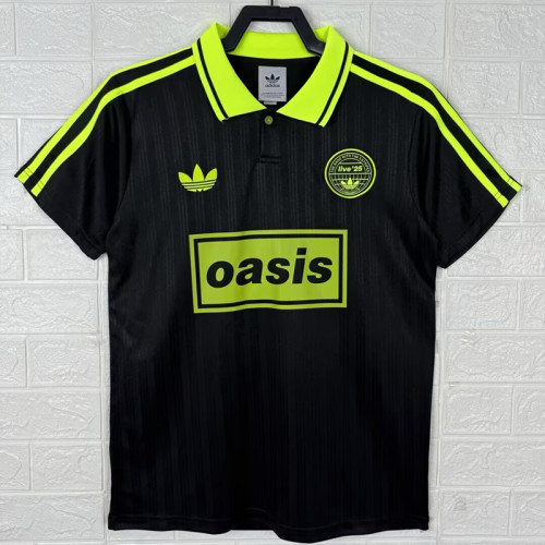 25/26 Live'25 OASIS Fluorescent Green Tour Soccer Jersey