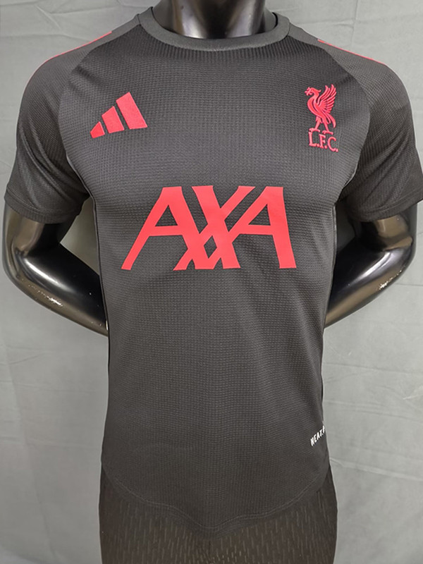 25/26 LIV Black Player Version Training Shirts