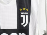 2018/2019 JUV Home Player Version Long Sleeve Retro Soccer Jersey(球员长袖)