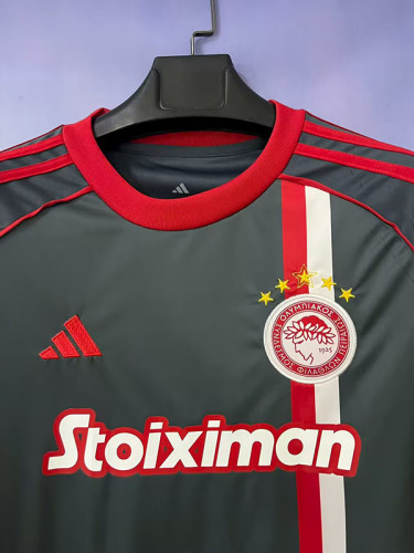 25/26 Olympiacos Third Fans Soccer Jersey (奥林匹亚科）