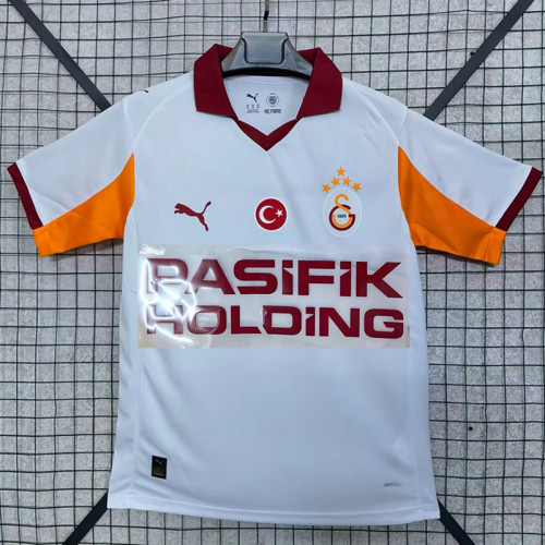 25/26 Galatasaray Away Fans Soccer Jersey(Advertisement)(带胸前广告五星）