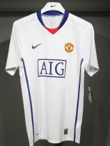 2008/2009 Man Utd Away  Player Version Retro Soccer Jersey球员