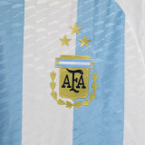 2022 Argentina Home  Player Version Retro Soccer Jersey球员