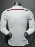 2014/2015 RMA Home Player Version Long Sleeve  Retro Soccer Jersey长袖球员
